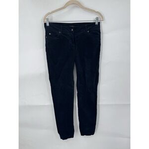 J. Mclaughlin Velvet Skinny Jean Women 6 Navy Blue Classic Basic Preppy Casual